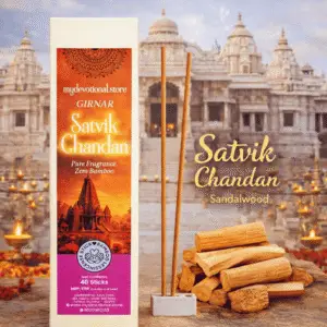 Satvik Chandan Bamboo less Incense Stick
